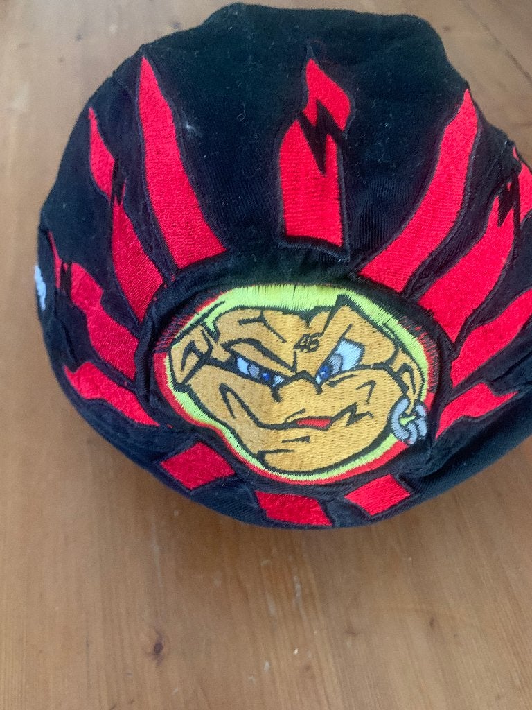 Vintage mutsje Valentino Rossi, Ophalen of Verzenden, Tweedehands, Broek | textiel