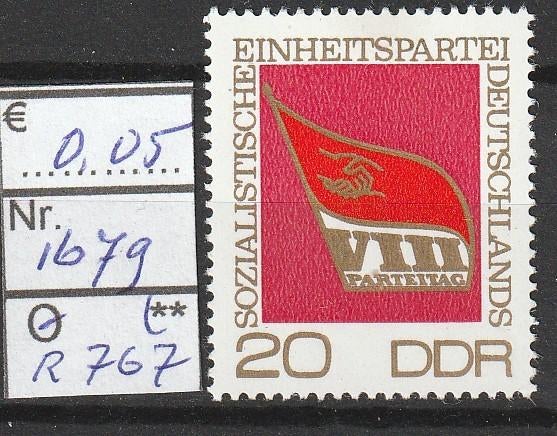 DDR SED Michel 1679 Nr.R767p, Verzenden, DDR, Postfris