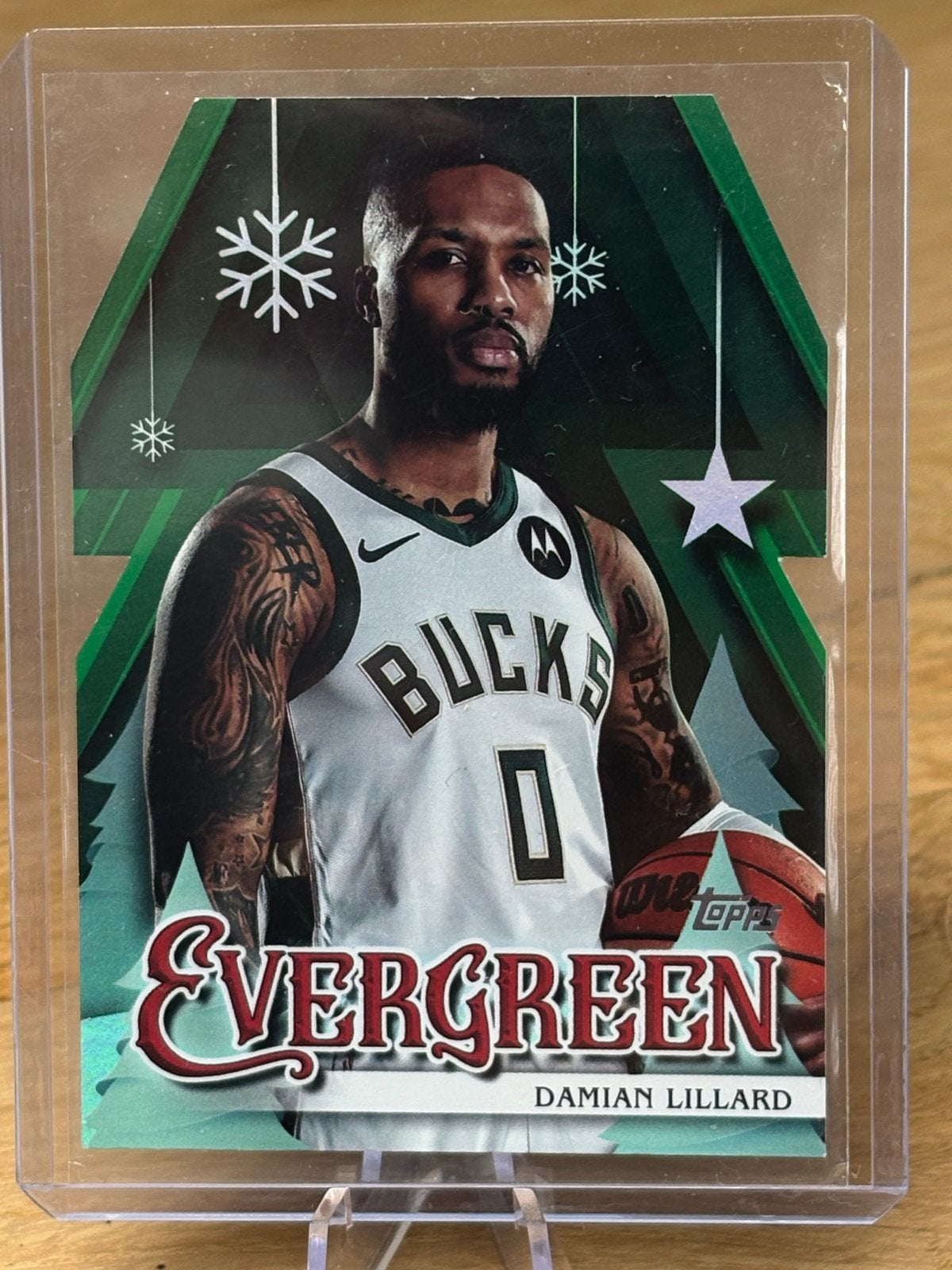 Damian Lillard Evergreen Topps Basketbal Spelerskaart, Ophalen of Verzenden, Zo goed als nieuw, Buitenlandse clubs, Spelerskaart