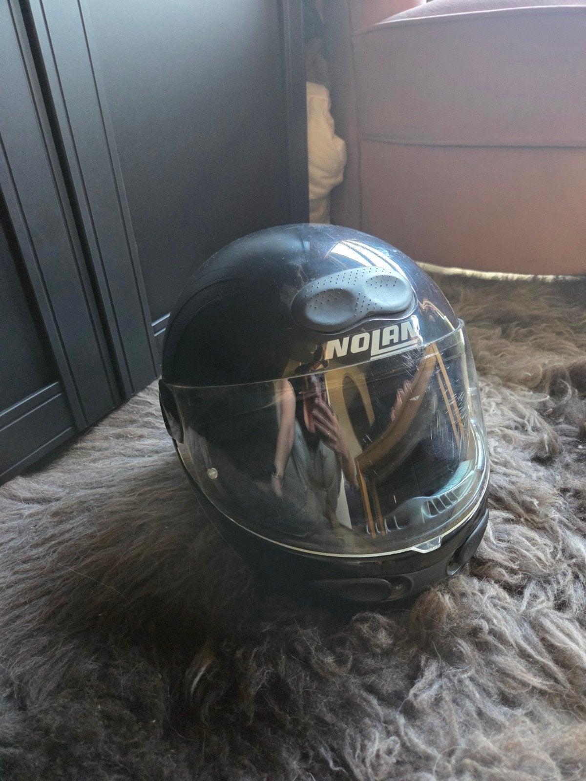 Nolan Motorhelm Kinderen/XS - Zwart Integraalhelm, XS, Kinderen, Nolan, Ophalen of Verzenden