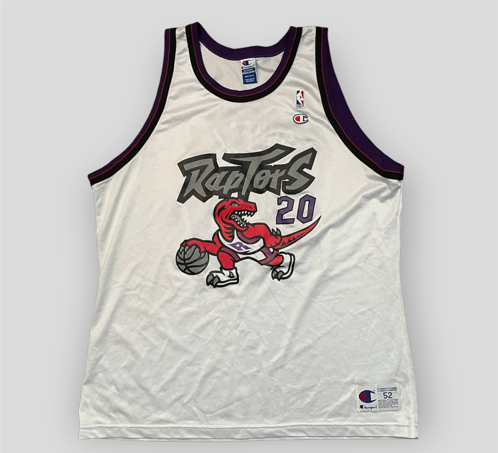 UNIEK vintage NBA Champion Damon Stoudamire Raptors jersey, Ophalen of Verzenden, Kleding