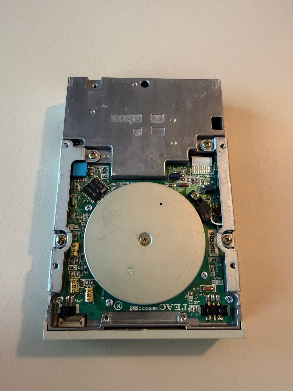 TEAC FD-135HFN-414-U Floppy Disk Drive, Computers en Software, Intern, Gebruikt, Ophalen of Verzenden, Cd