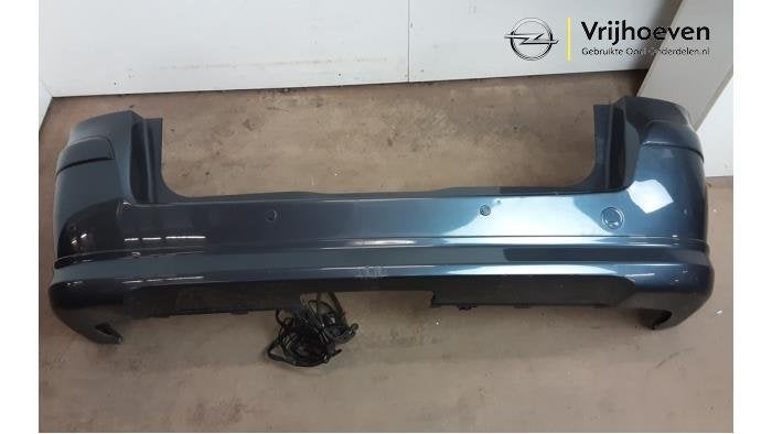 Achterbumper van een Opel Zafira B (Zafira B 05-) (Z168), Gebruikt, -, -, Opel