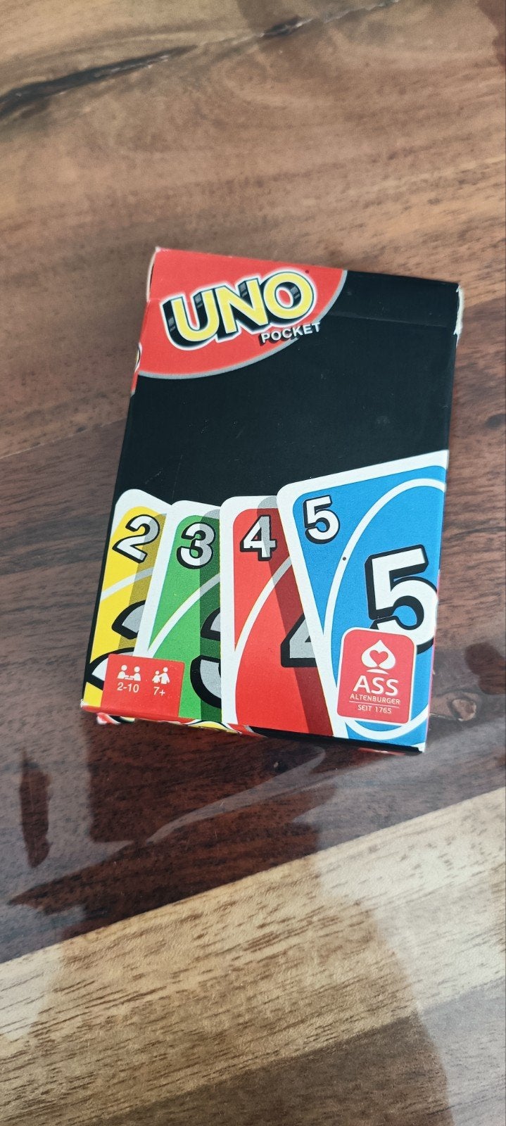 UNO Pocket Kaartspel - Compact en Draagbaar, Hobby en Vrije tijd, Gezelschapsspellen | Kaartspellen, Vijf spelers of meer, Ophalen of Verzenden