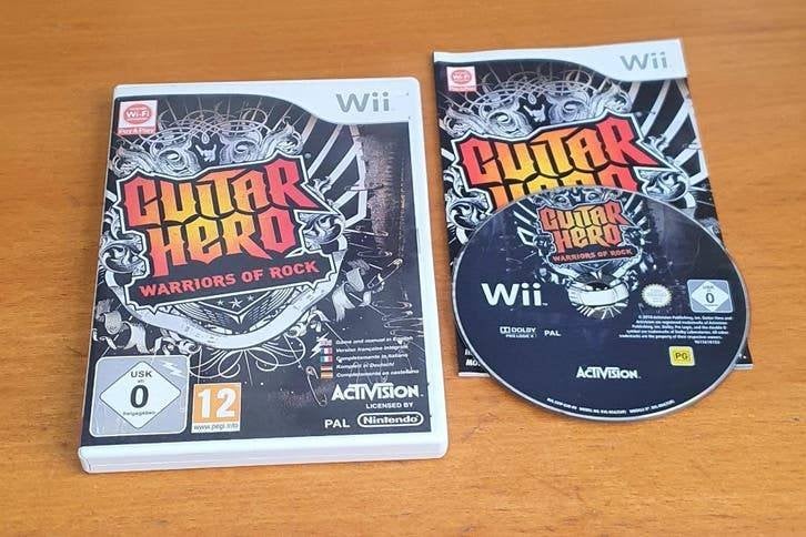 Wii | Guitar Hero Warriors of Rock, Muziek, Gebruikt, 1 speler, Ophalen of Verzenden