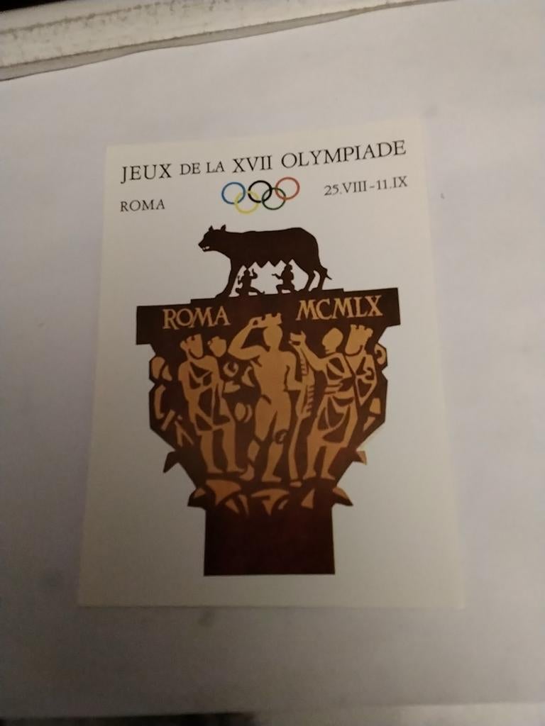 OLYMPISCHE SPELEN. 1960. / ANSICHTKAART, Ophalen of Verzenden, 1960 tot 1980