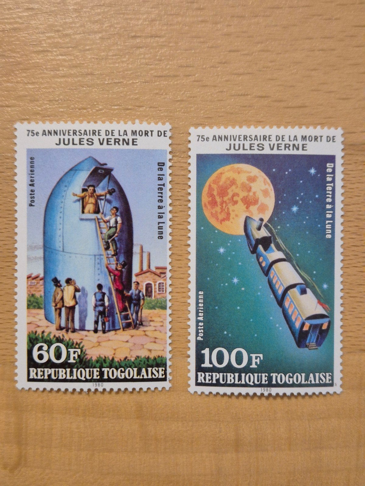 Togo 1980 ruimtevaart, Postzegels en Munten, Ophalen of Verzenden, Overige landen, Postfris