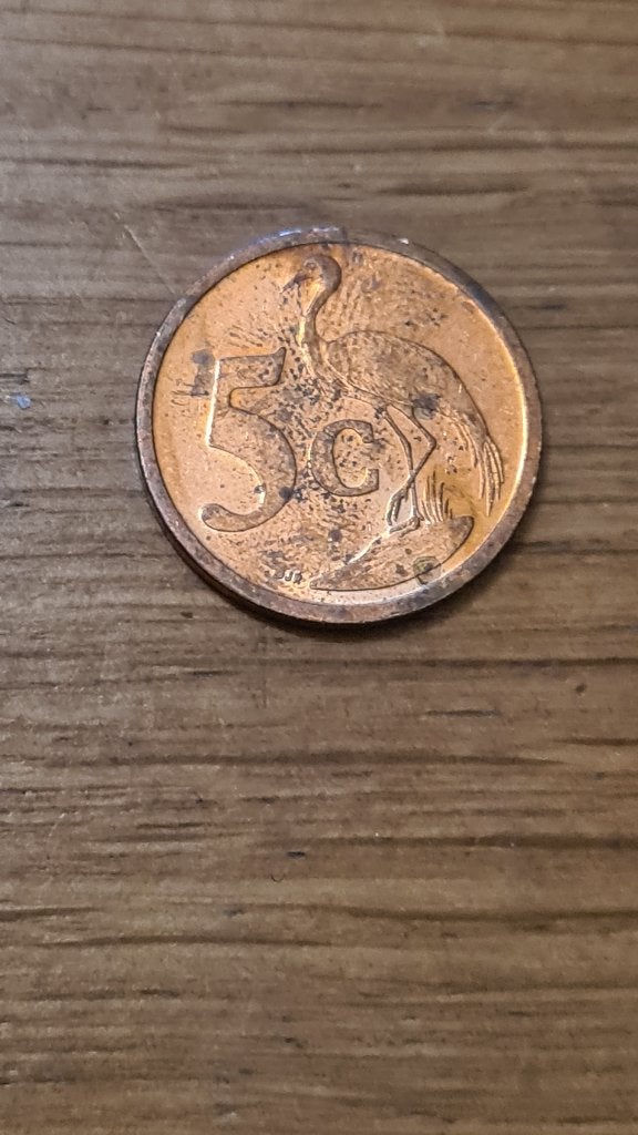 Zuid-Afrika - 5 Cent 2008, Ophalen of Verzenden, Zuid-Afrika