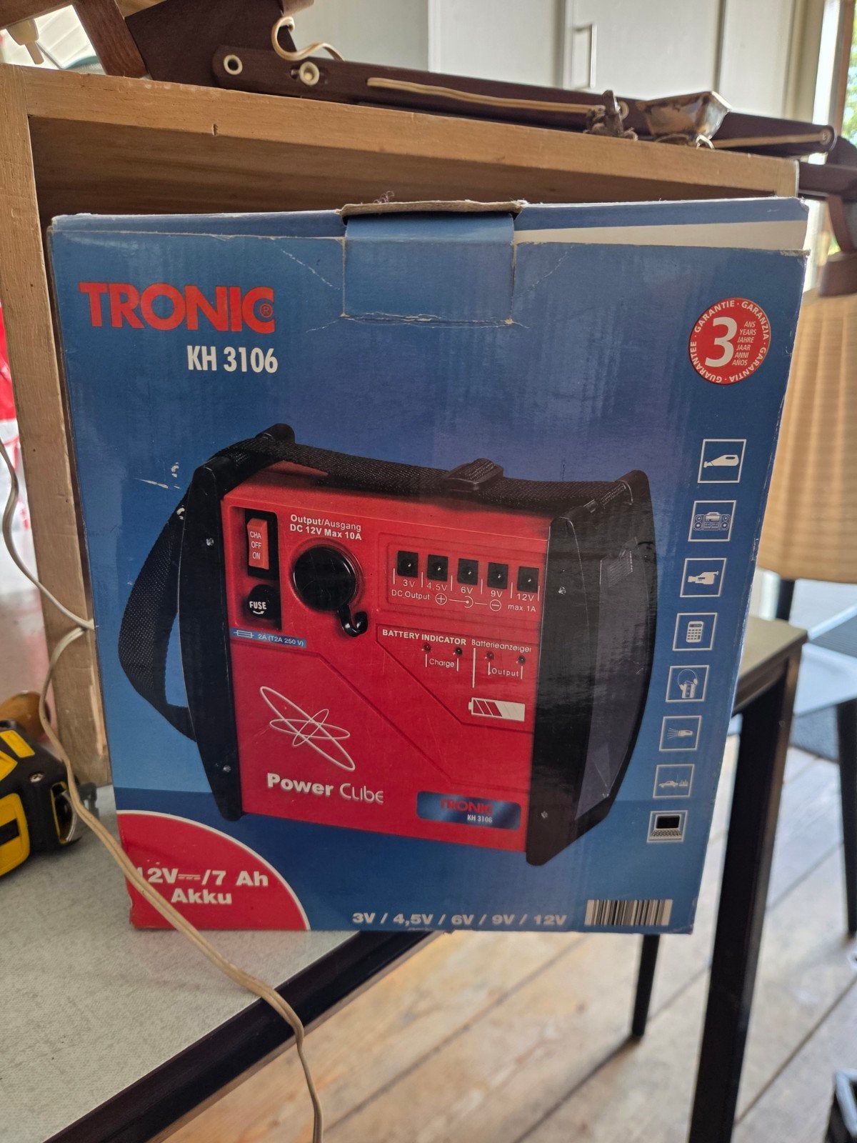 Tronic KH 3106 Power Cube Acculader, Auto-onderdelen, Accu's en Toebehoren, Universele onderdelen, Nieuw, Ophalen of Verzenden