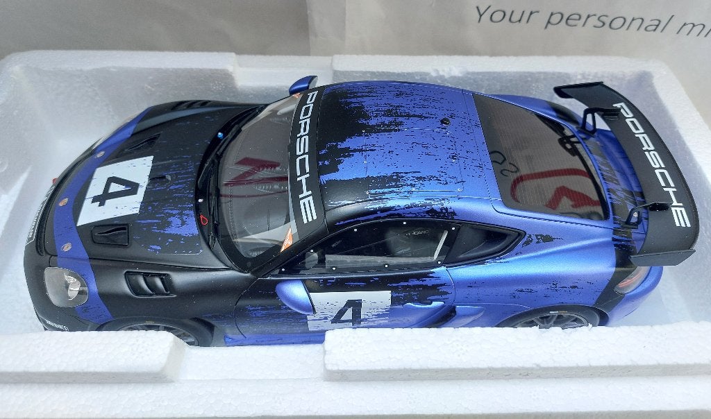 Ottomobile 1:18 Porsche Cayman 718 GT4 RS Clubsport 2021, Ophalen of Verzenden, Nieuw, Auto, OttOMobile
