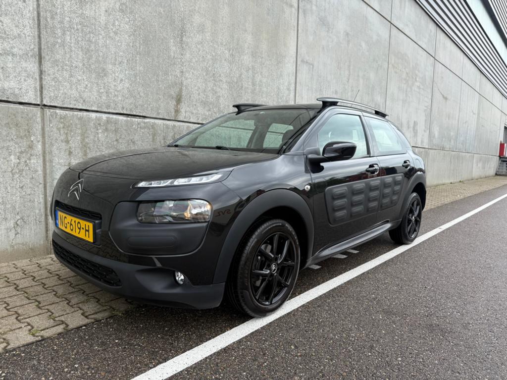 Citroën C4 Cactus 1.2 2017 in TOPCONDITIE, Auto's, Citroën, Voorwielaandrijving, Stof, 1199 cc, Zwart
