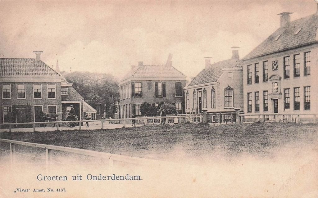 702-131-015 Groeten Uit Onderdendam, Verzenden, Voor 1920, Groningen