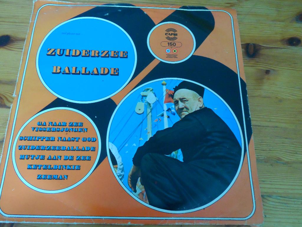 Zuiderzee ballade, Ophalen of Verzenden, Gebruikt, Overige formaten, Levenslied of Smartlap