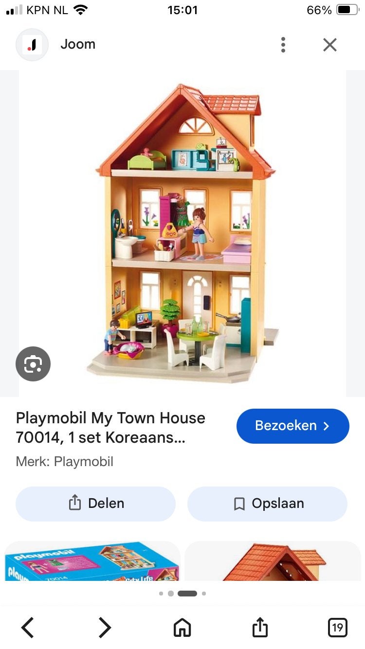 Playmobil huis, Kinderen en Baby's, Ophalen, Zo goed als nieuw, Poppenhuis