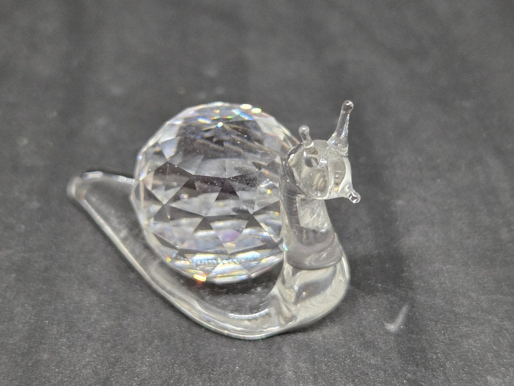 Swarovski kristallen slak facetgeslepen, Ophalen, Zo goed als nieuw, Figuurtje