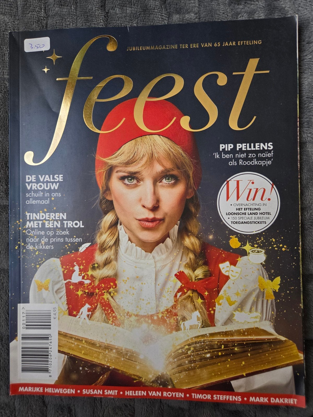 Efteling Feest Jubileummagazine 65 jaar - Pip Pellens, Verzamelen, Ophalen of Verzenden, Nieuw, Overige typen