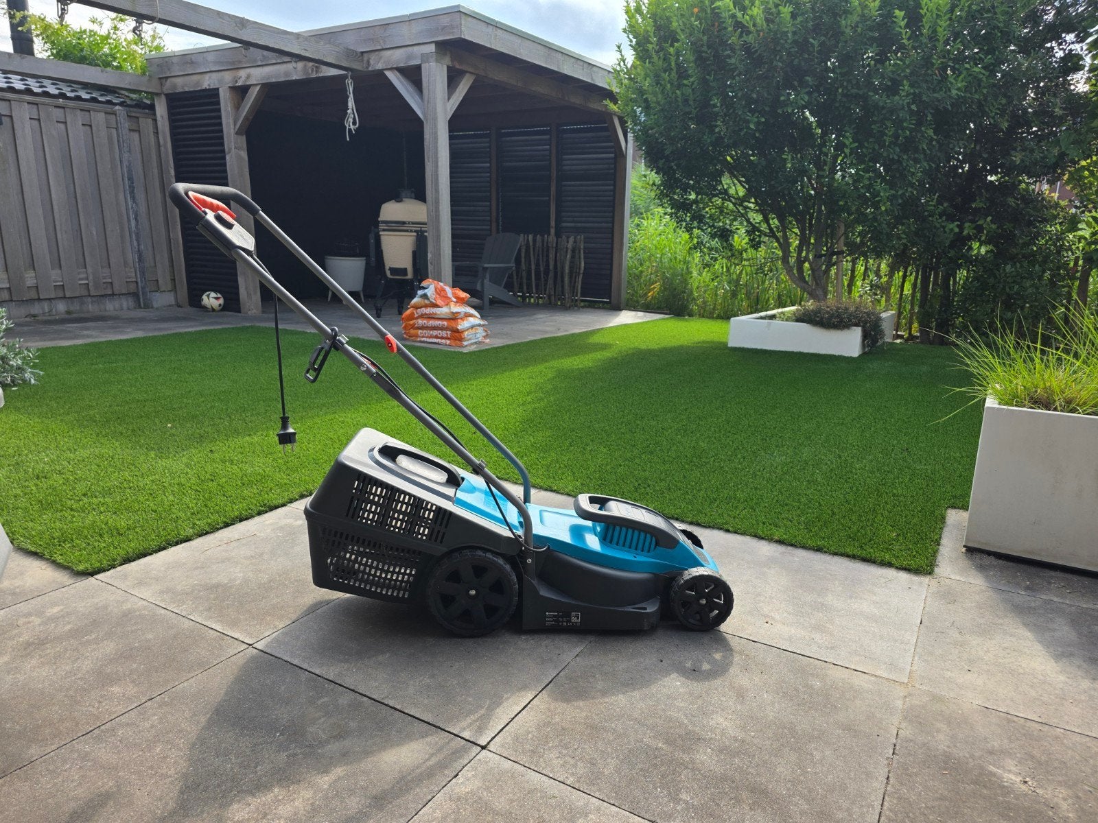 Gardena PowerMax 1100/32 elektrische grasmaaier, Ophalen, Cirkelmaaier, Gebruikt, Elektrische grasmaaier