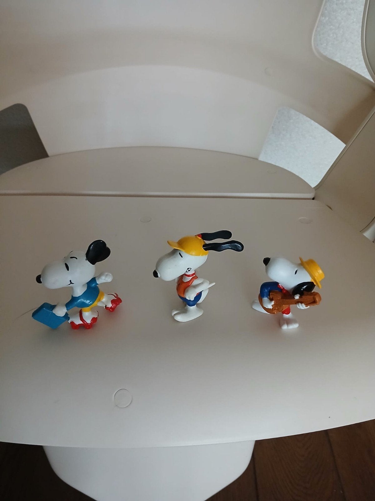 Snoopy poppetjes United Feature Syndicate Schleich 3 stuks., Ophalen of Verzenden, Zo goed als nieuw