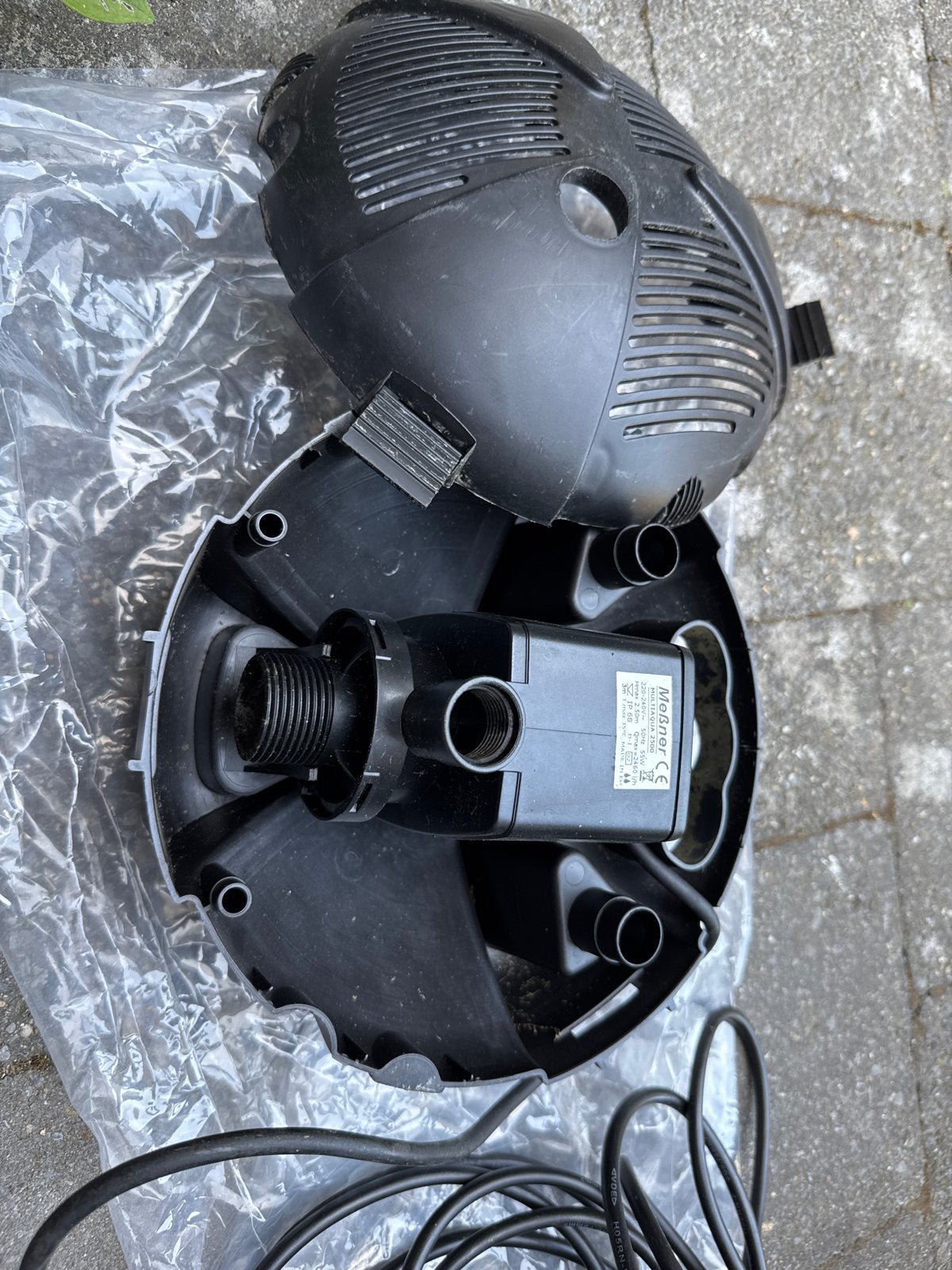 Meßner MULTIAQUA 2500 Vijverpomp - Zo goed als nieuw, Ophalen, Zo goed als nieuw, Vijverpomp