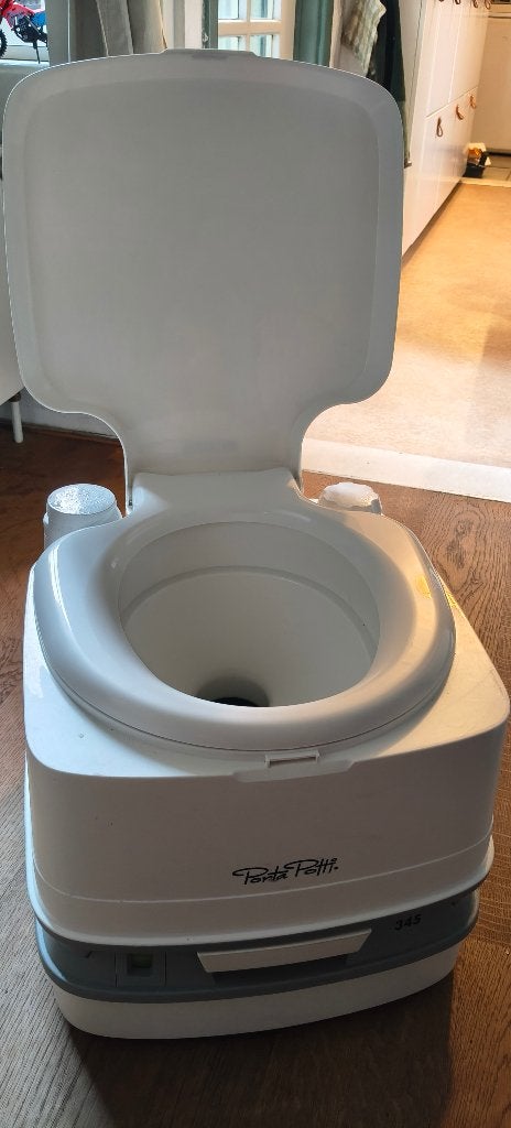 Thetford Porta Potti 345 draagbaar toilet, Caravans en Kamperen, Ophalen, Gebruikt