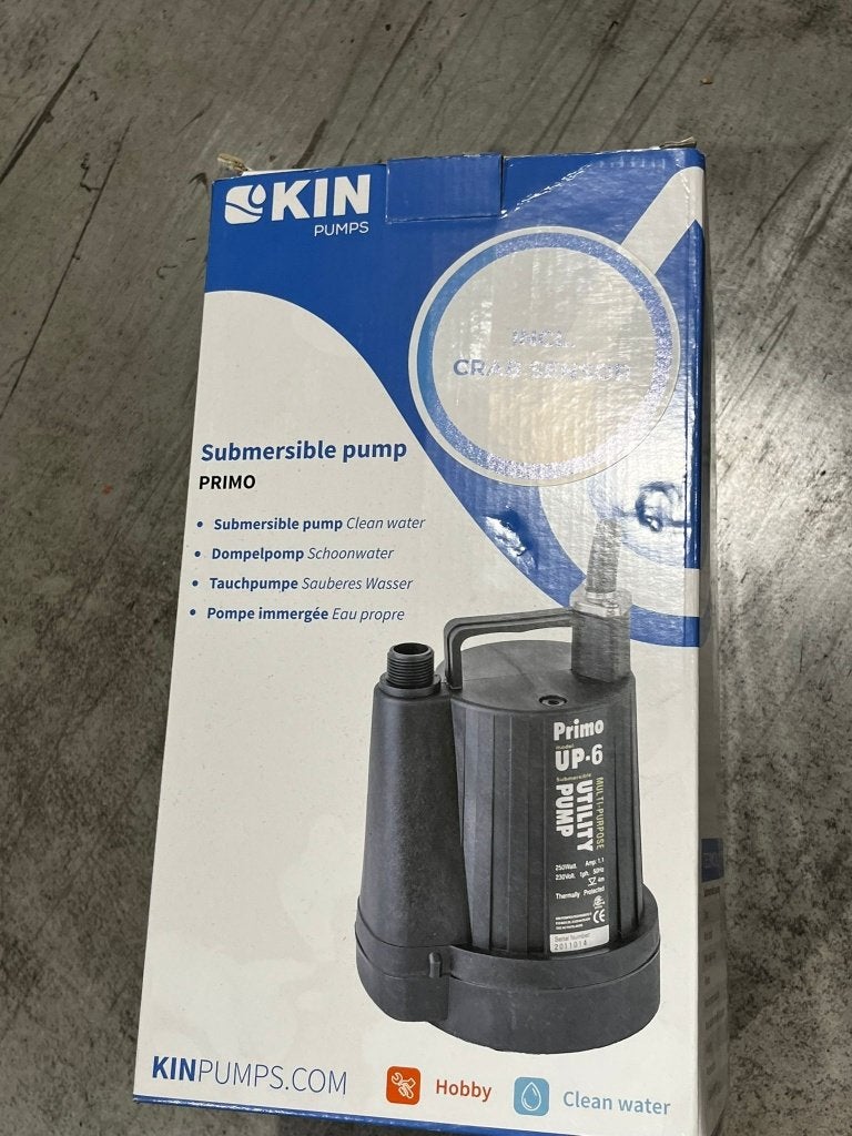 Dompelpomp - KIN pumps PRIMO - 230V, Ophalen, Nieuw, Elektrisch, Dompelpomp