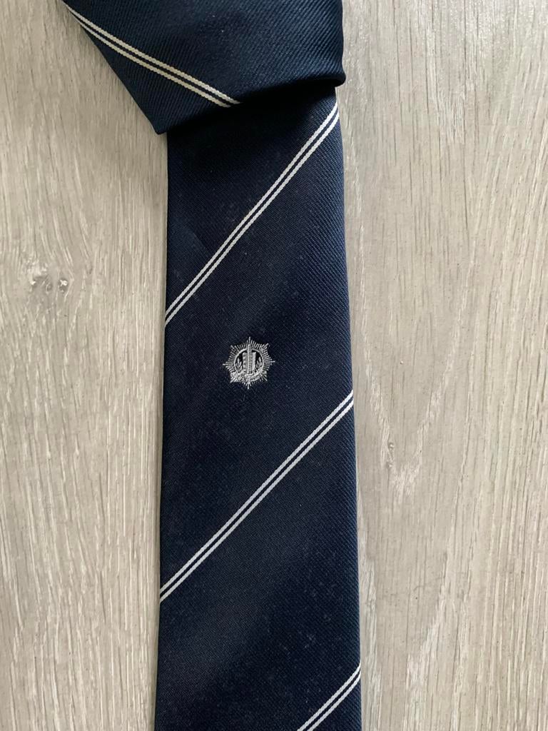 Oude stropdassen, waaronder politie stropdas, Kleding | Heren, Stropdassen, Gedragen, Met patroon, Blauw, Ophalen of Verzenden