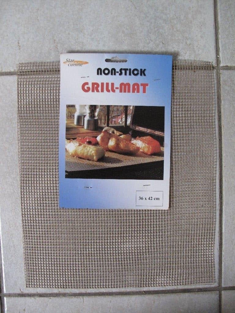 Non stick grill / barbeque mat 36x42 cm, Overige typen, Nieuw, Overige materialen, Overige merken
