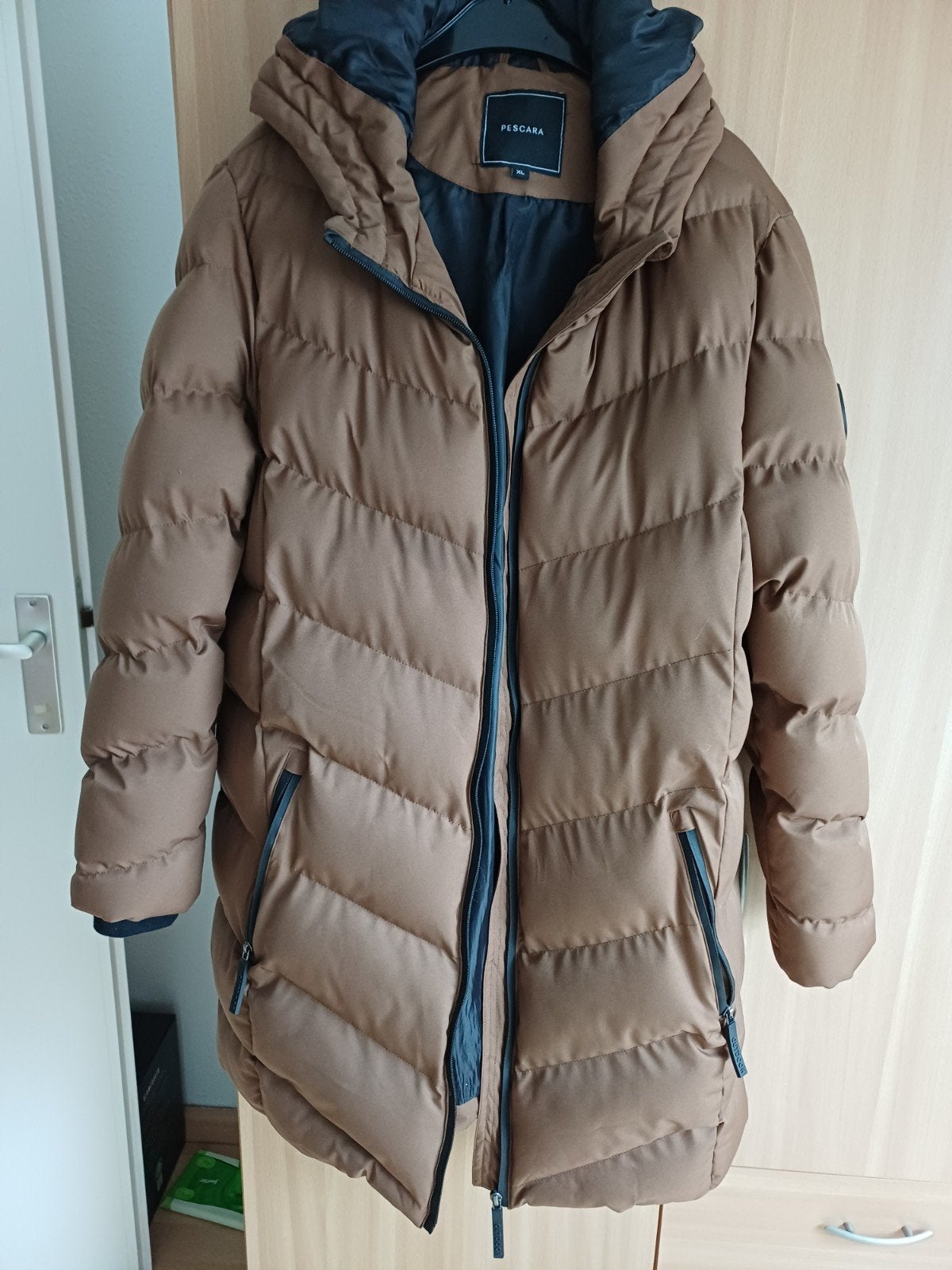 Pescara winterjas XL - Zo goed als nieuw, Ophalen of Verzenden, Zo goed als nieuw, Bruin