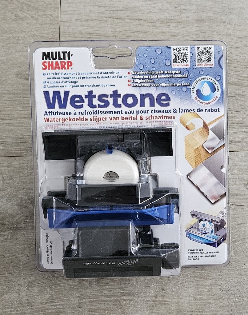 Multi Sharp Wetstone Slijpmachine slijpsteen messen slijpen, Ophalen of Verzenden, Nieuw, Minder dan 700 watt, Werkbankslijpmachine
