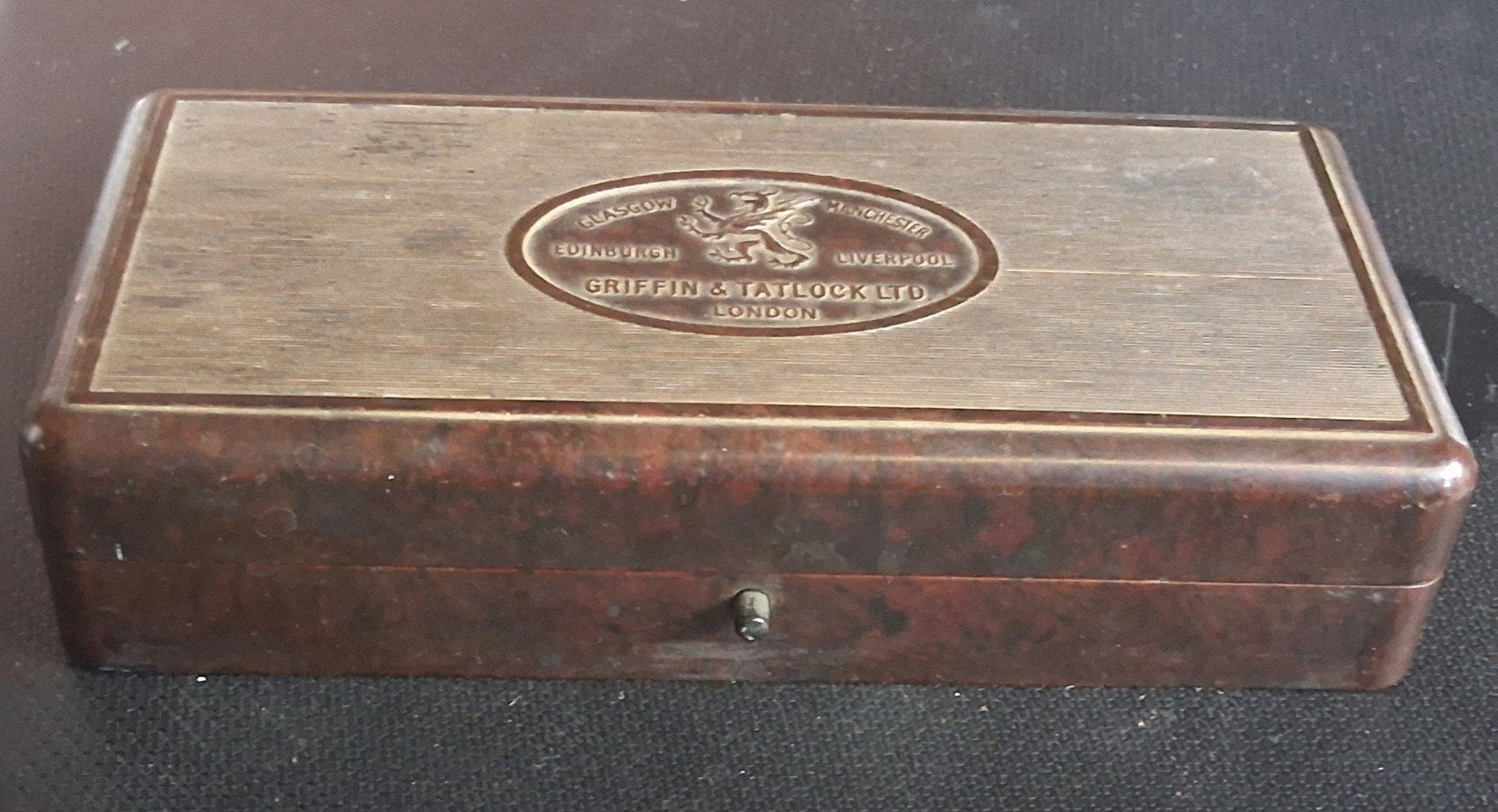 Antieke Precisie Gewichtenset van Griffin & Tatlock Ltd., Ophalen of Verzenden