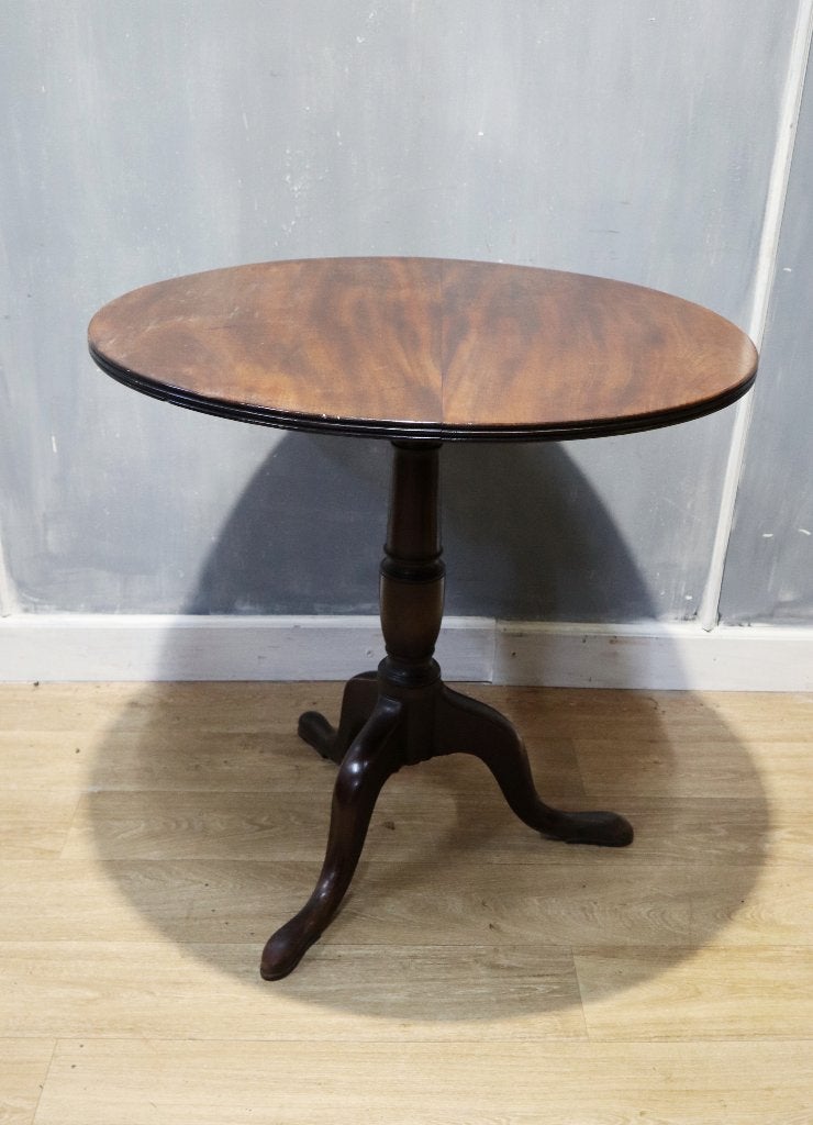 Antieke Engelse tilttoptafel / bijzettafel 18e eeuw, Ophalen of Verzenden