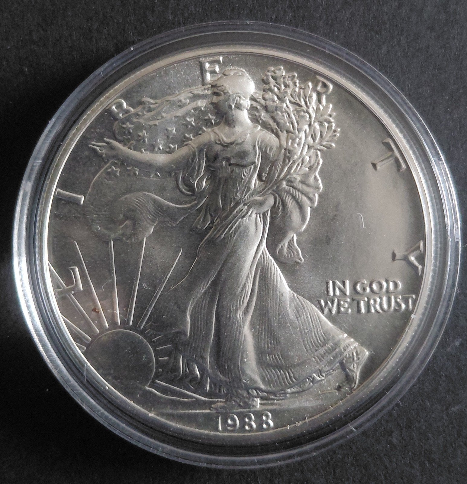 American Silver Eagle 1988 1 oz 999 zilver, Verzenden, Zilver