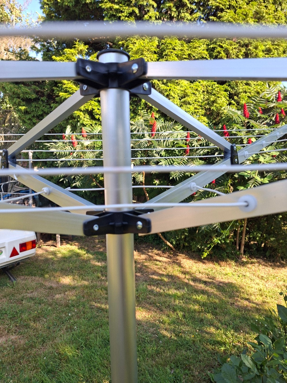 Losstaande lichtgewicht droogmolen, Ophalen, Zo goed als nieuw, Droogmolen