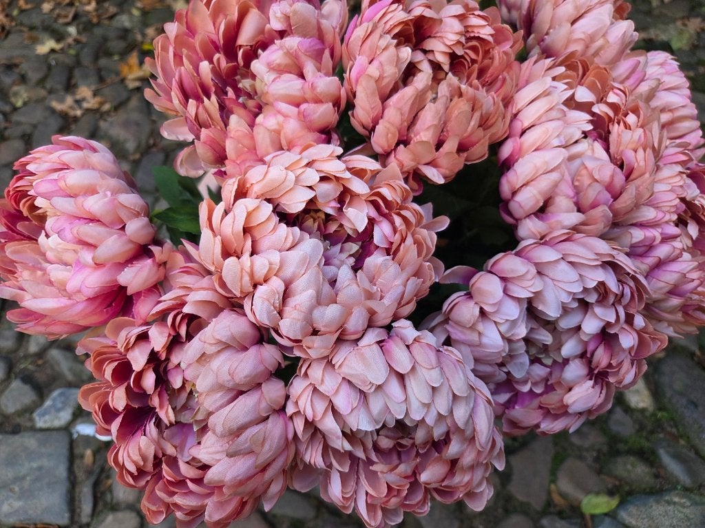 CHRYSANT - KUNST - OUDROZE TINTEN, Ophalen of Verzenden, Nieuw