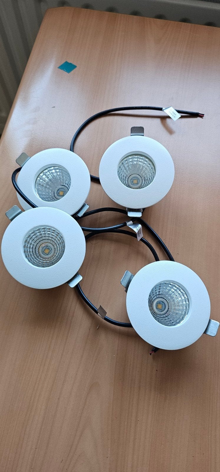 Rutec LED inbouwspots warmwit 4.3W (4 stuks), Overige merken, Nieuw, Overige fittingen, Ophalen of Verzenden