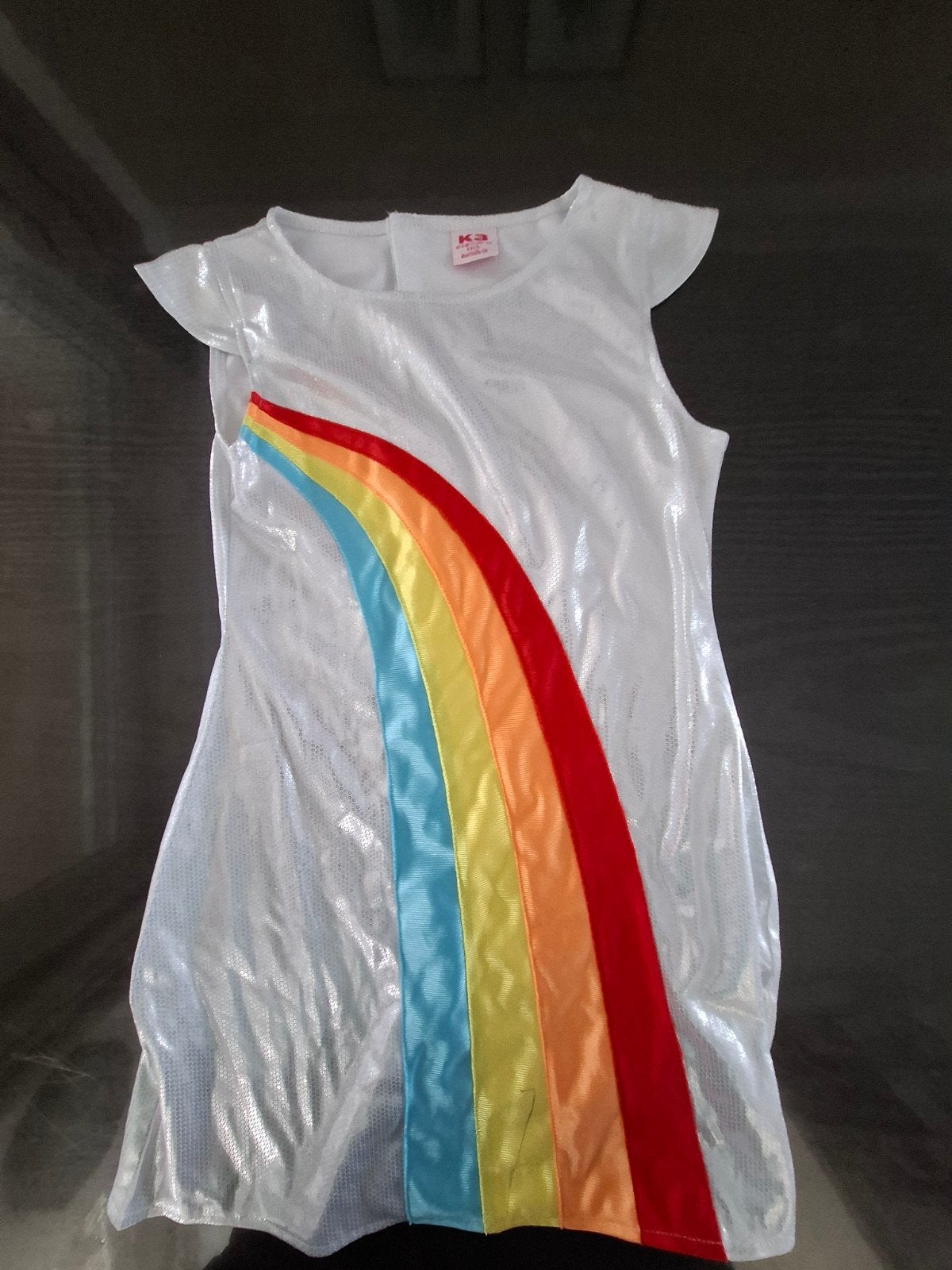 K3 regenboog jurk maat 134, Gebruikt, Meisje, K3, Ophalen of Verzenden