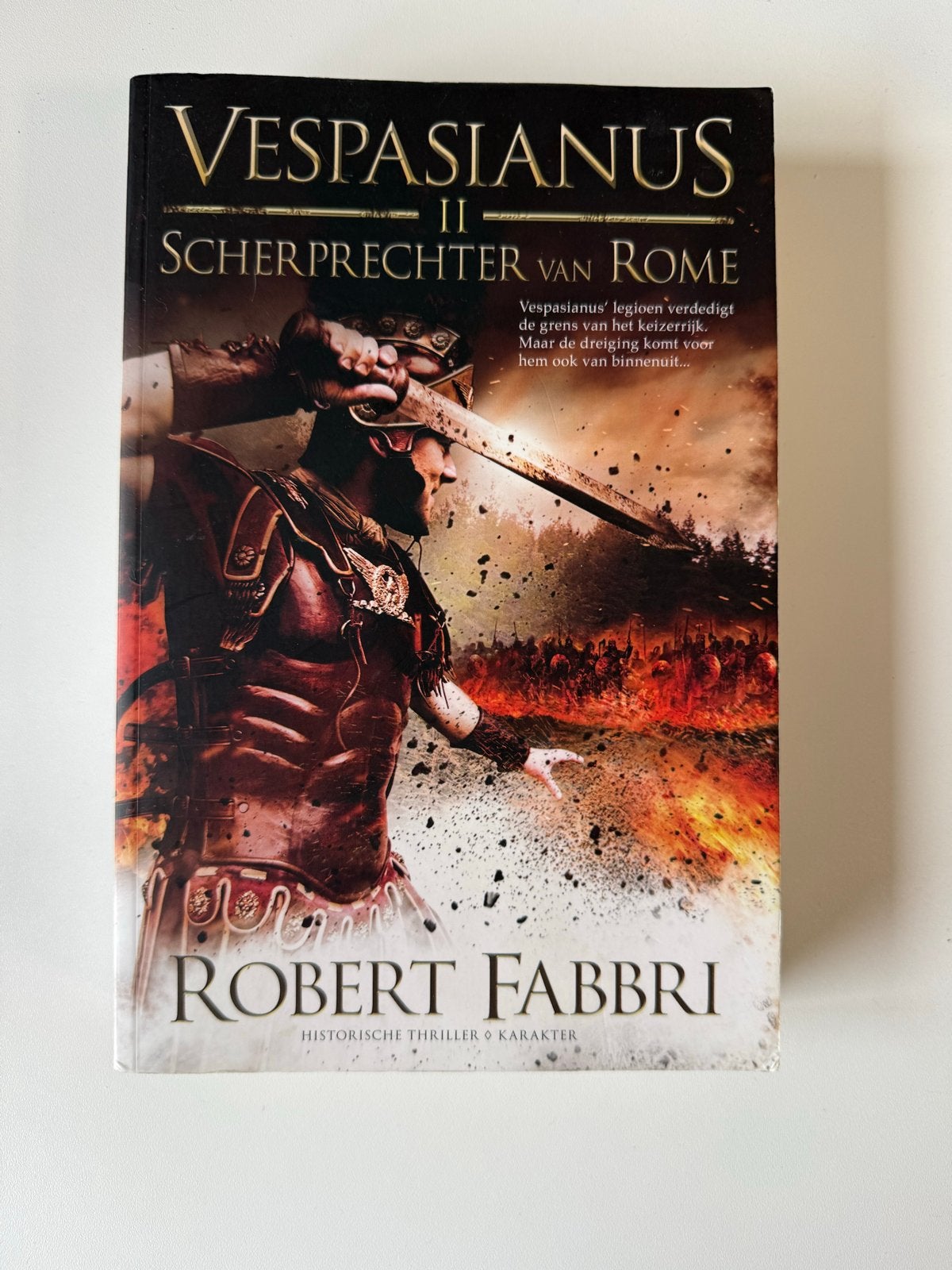 Vespasianus II: Scherprechter van Rome - Robert Fabbri, Ophalen of Verzenden, Zo goed als nieuw, Europa overig
