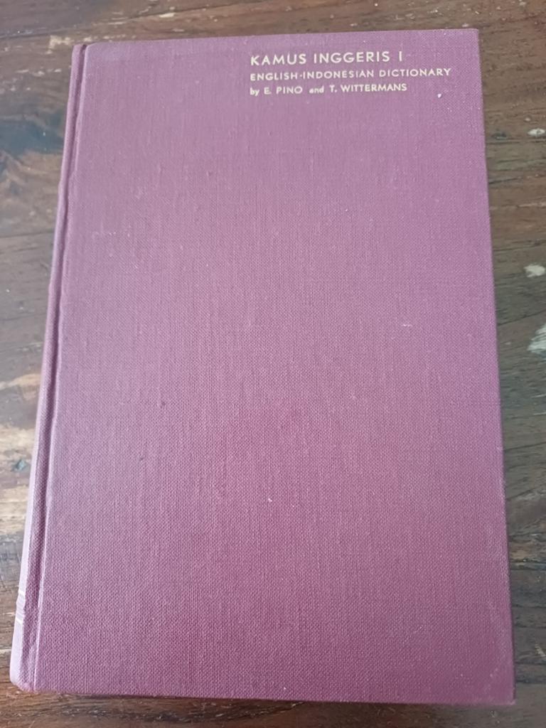 G1 Kamus Inggeris I: Engels-Indonesisch Woordenboek (Deel 1), Gelezen, E. Pino en T. Wittermans, Overige uitgevers, Ophalen of Verzenden
