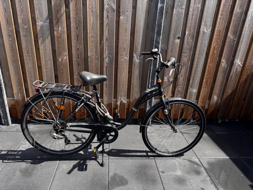 Damesfiets, Fietsen en Brommers, Fietsen | Vouwfietsen, Ophalen, Gebruikt