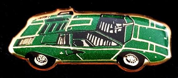 Lamborghini Countach pin- groen epoxy, Verzamelen, Speldjes, Pins en Buttons, Verzenden, Nieuw, Transport, Speldje of Pin