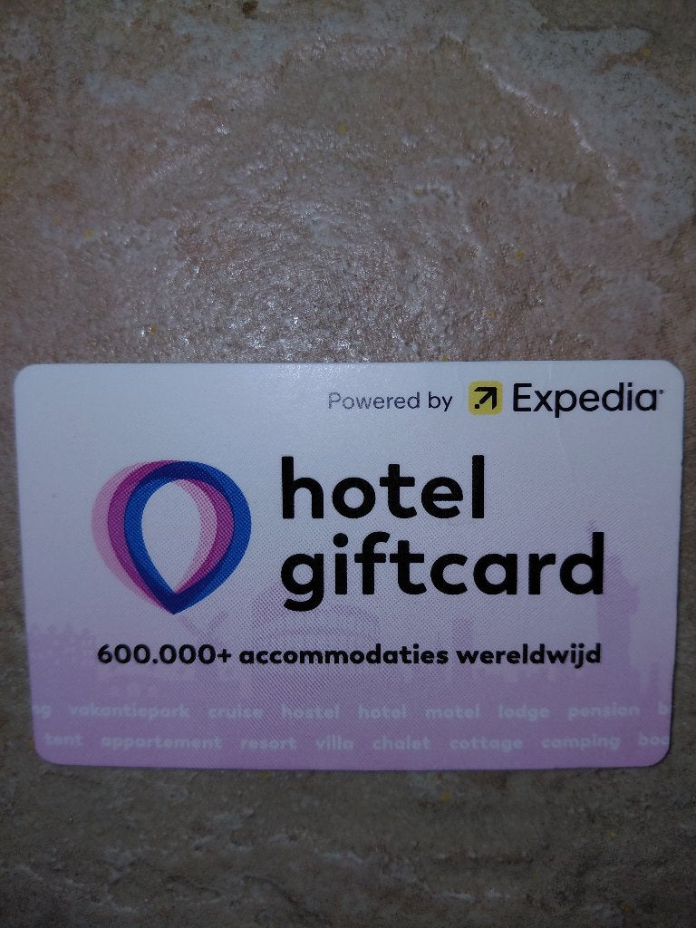 Hotel giftcard t.w.v. 75 euro, Tickets en Kaartjes, Kortingen en Cadeaubonnen, Twee personen, Cadeaubon, Overige typen