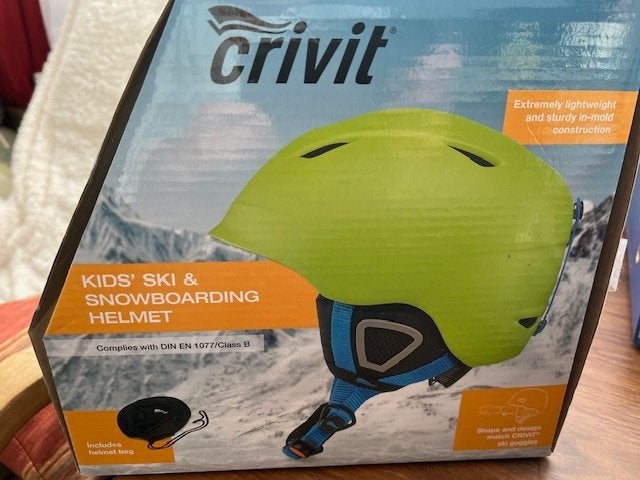 Kinder Skihelm Crivit L/XL, Overige typen, Zo goed als nieuw, Skiën, Minder dan 100 cm