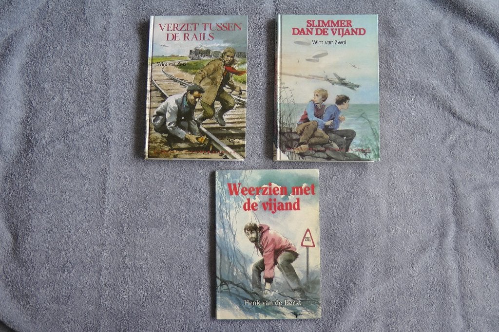 Prachtige spannende jeugd oorlogsboeken (3 stuks), Boeken, Kinderboeken | Jeugd | 13 jaar en ouder, Gelezen, Diverse auteurs, Ophalen of Verzenden