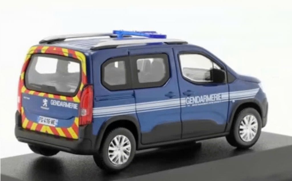PEUGEOT RIFTER 2019 GENDARMERIE OUTREMER 1/43 NOREV 479064, Verzenden, Nieuw, Auto, Norev