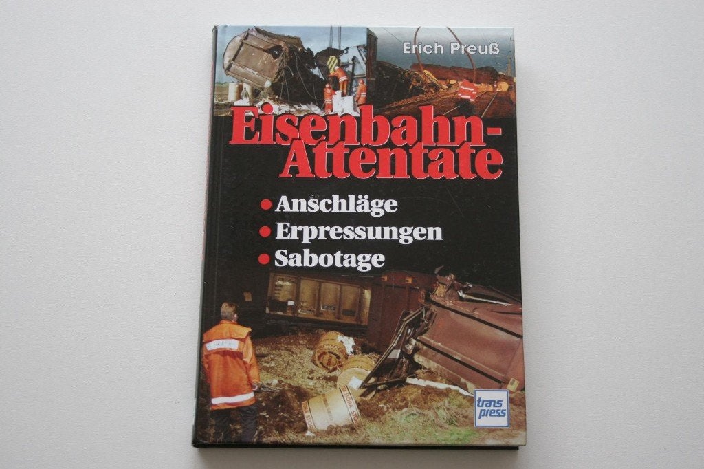 Eisenbahn-Attentate (Anschläge, Erpressungen, Sabotage), Verzamelen, Spoorwegen en Tramwegen, Ophalen of Verzenden, Gebruikt, Trein