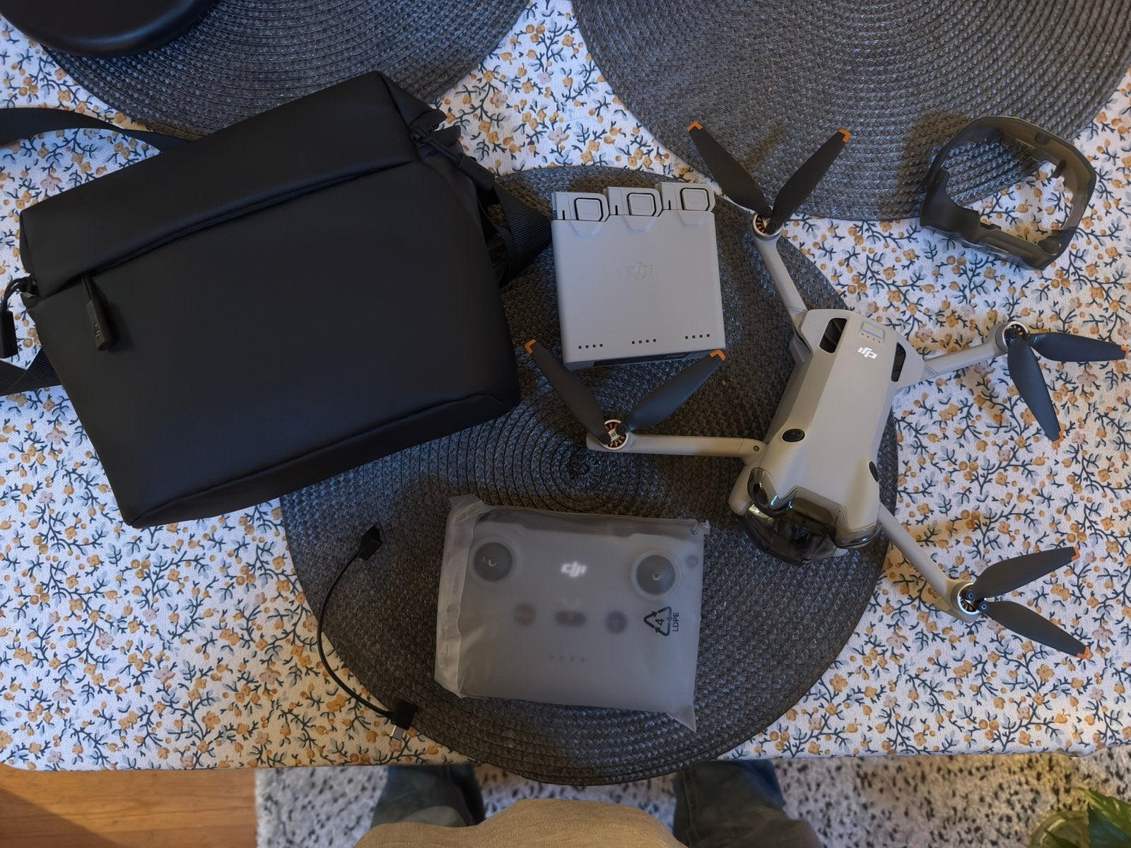 DJI Mini 4 Pro met gloednieuwe RC-N3, Cameradrone, Zo goed als nieuw, DJI, Return to Home
