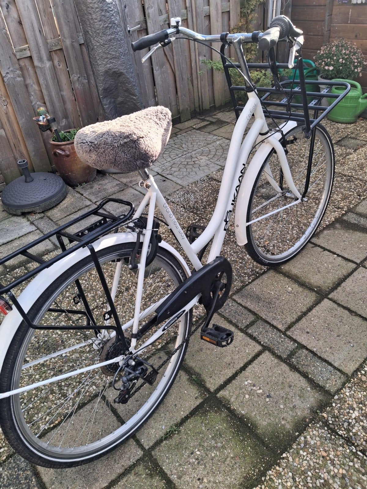 dames of meisjes fiets, 50 tot 53 cm, Ophalen, Gebruikt, Handrem