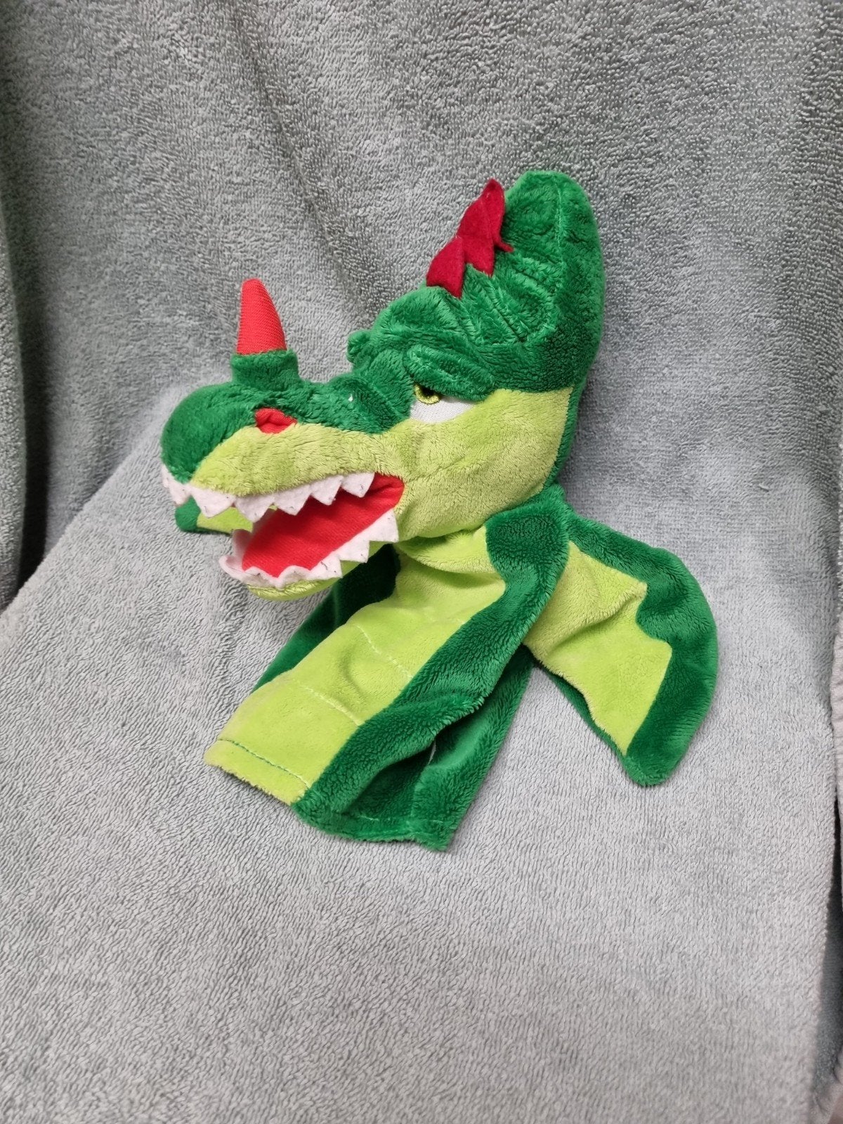 handpop draak knuffel nr 47, Ophalen of Verzenden, Zo goed als nieuw, Overige typen
