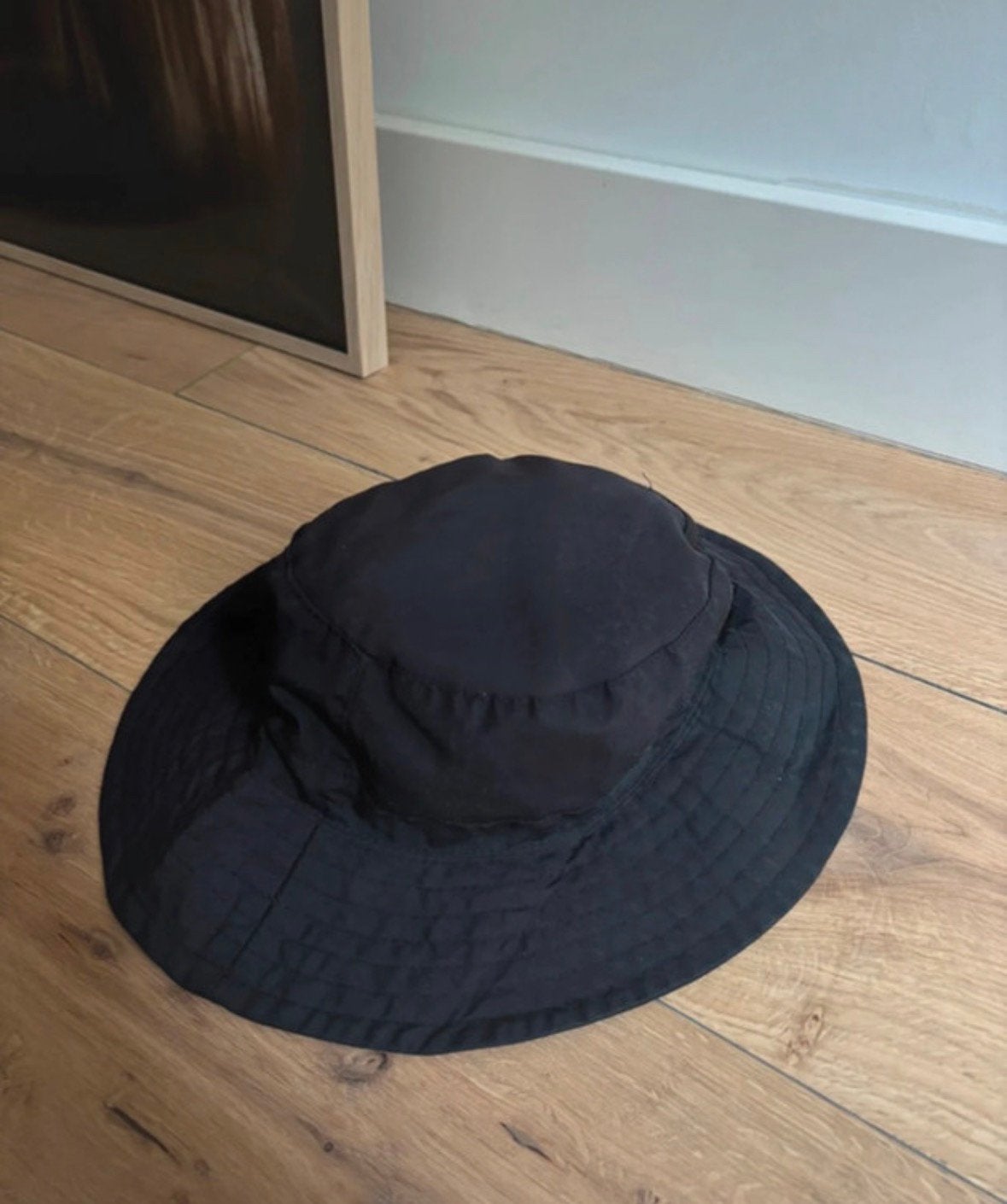 Zara zwarte regenhoed, bucket hat, nieuw maat S, Ophalen of Verzenden, Nieuw, One size fits all, Hoed