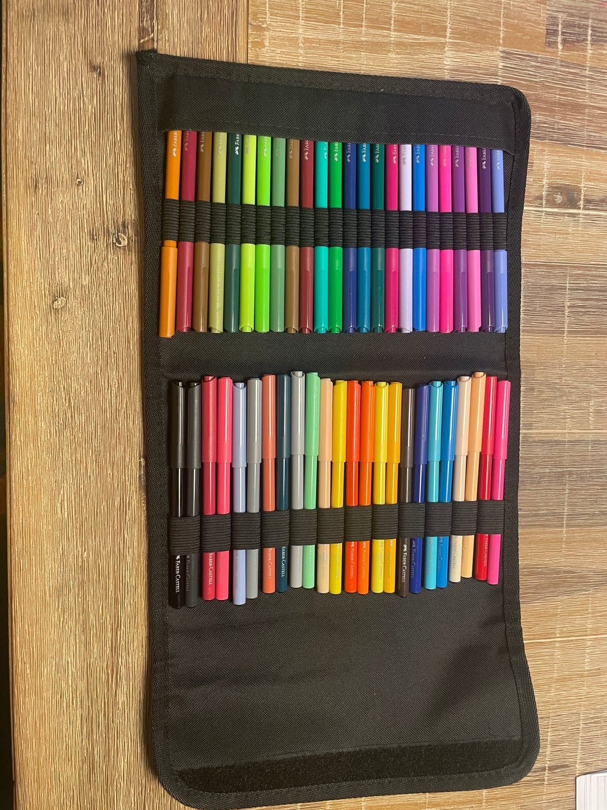 Complete set zgan faber castell stiften, Ophalen of Verzenden, Zo goed als nieuw, Potlood of Stift